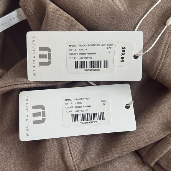 NWT Travis Matthews Women’s Two Piece Set TANK & PANTS ONLY - SMALL - Picture 8 of 8